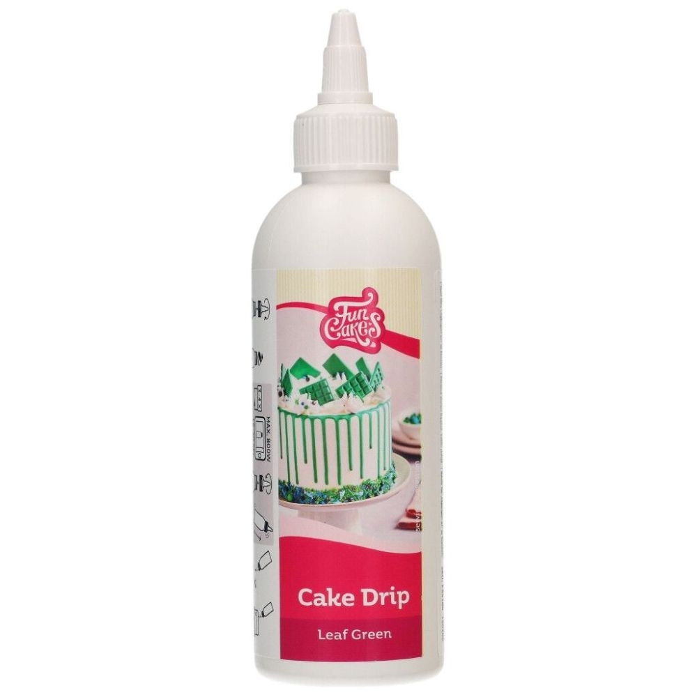 FunCakes Leaf Green Cake Drip 180g