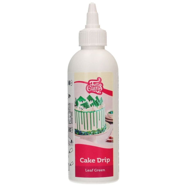 FunCakes Leaf Green Cake Drip 180g
