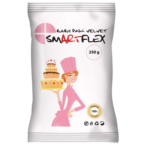 Smartflex Baby Pink Velvet Sugarpaste