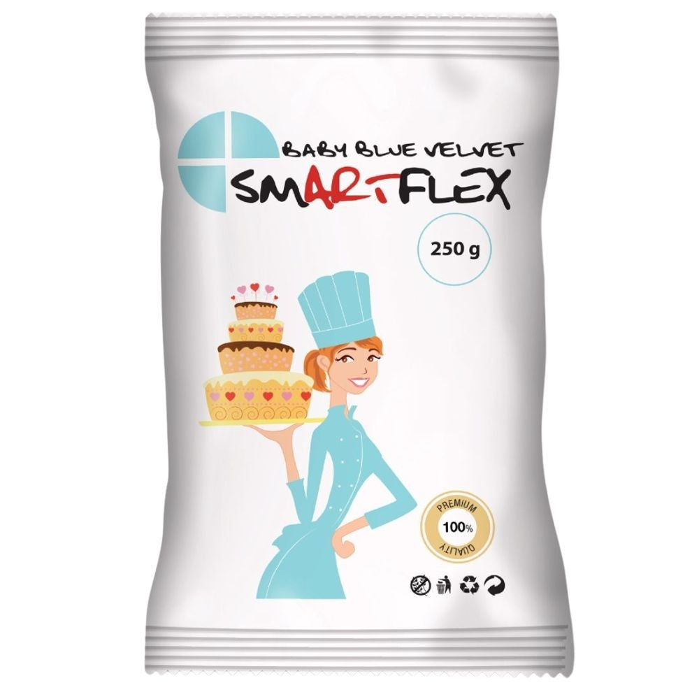 Smartflex Baby Blue Velvet Sugarpaste