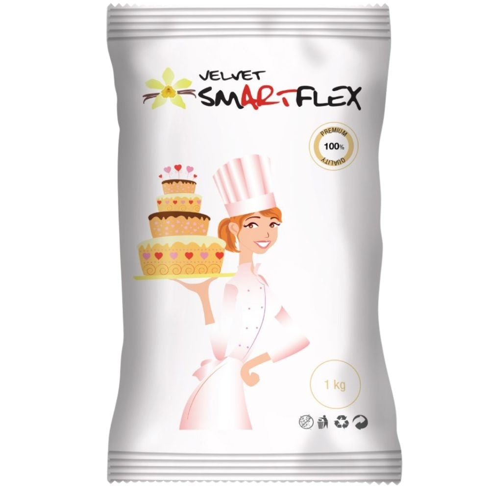 Smartflex White Velvet Sugarpaste