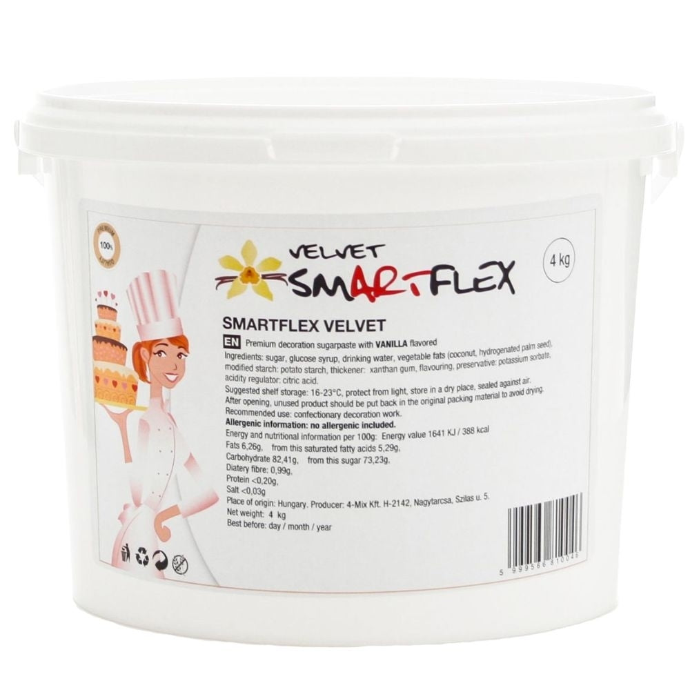 Smartflex White Velvet Sugarpaste