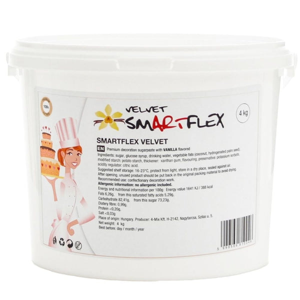 Smartflex White Velvet Sugarpaste