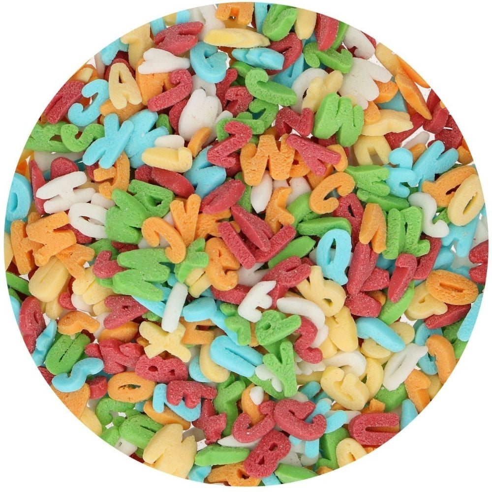 FunCakes Rainbow Letters Sprinkle Mix 50g