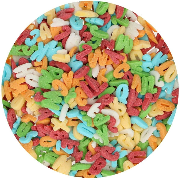 FunCakes Rainbow Letters Sprinkle Mix 50g