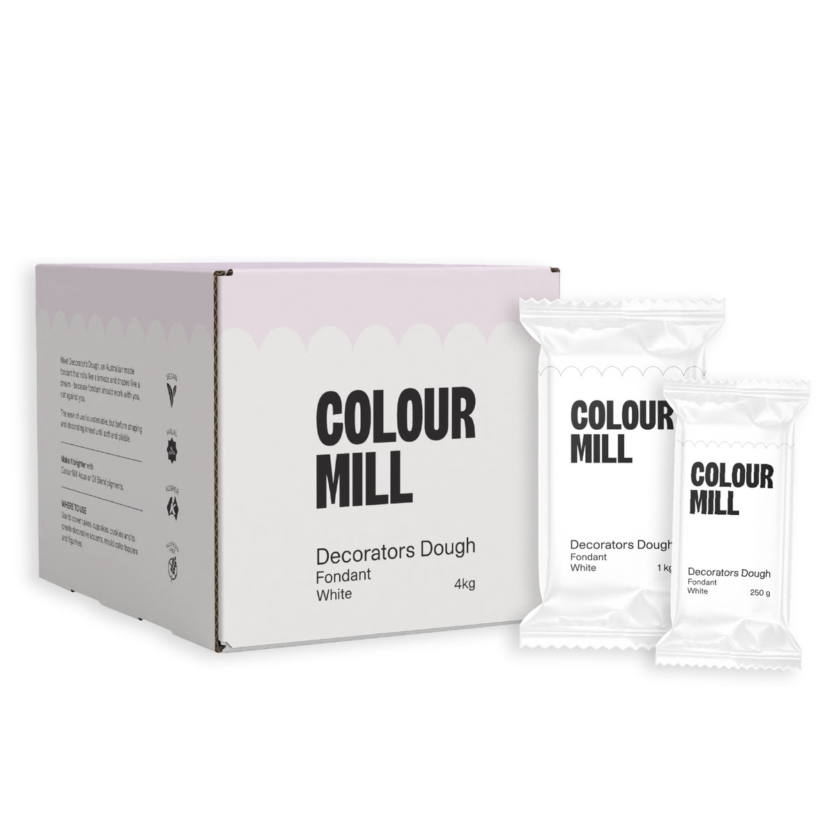 Colour Mill White Decorators Dough Fondant