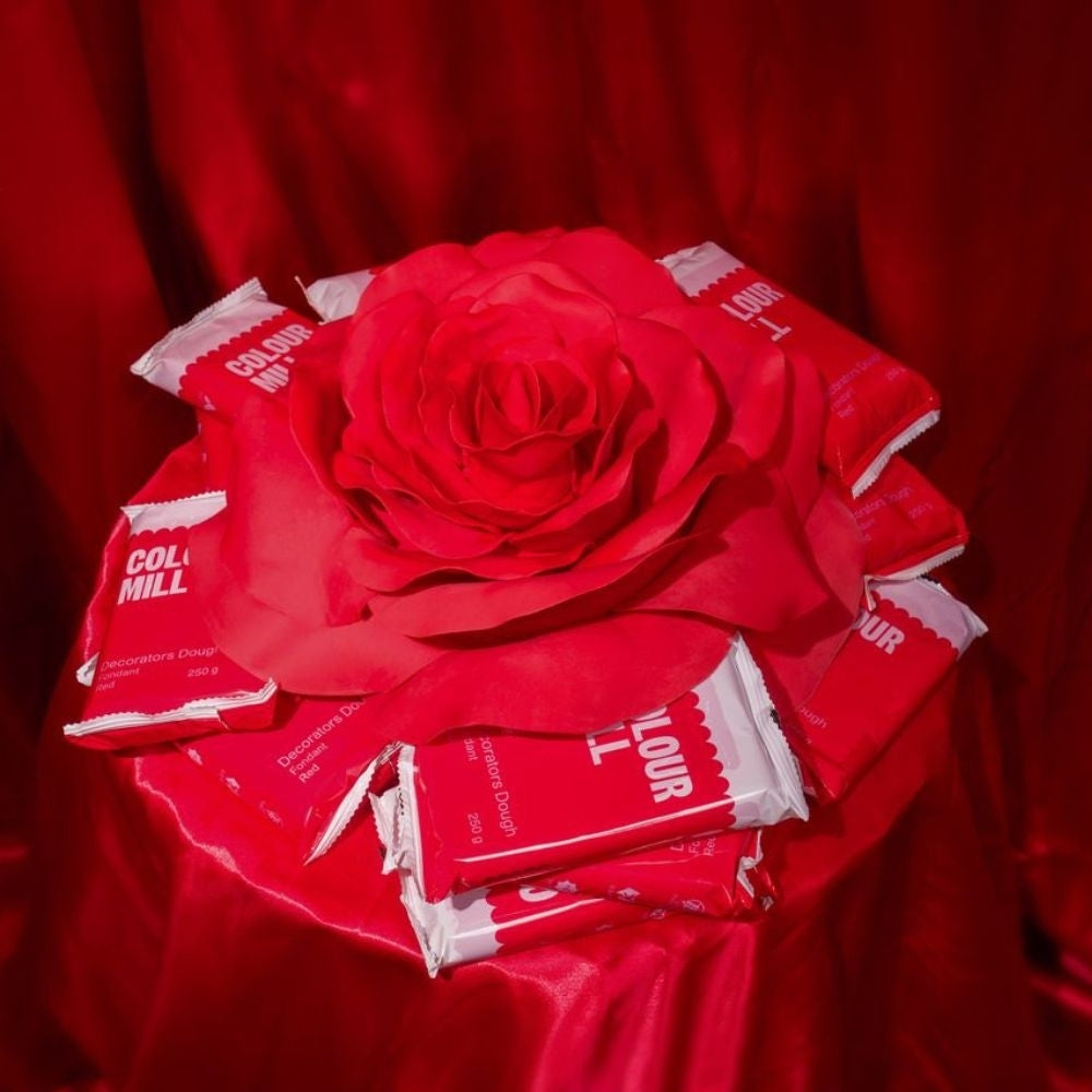 Colour Mill Red Decorators Dough Fondant