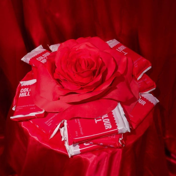 Colour Mill Red Decorators Dough Fondant