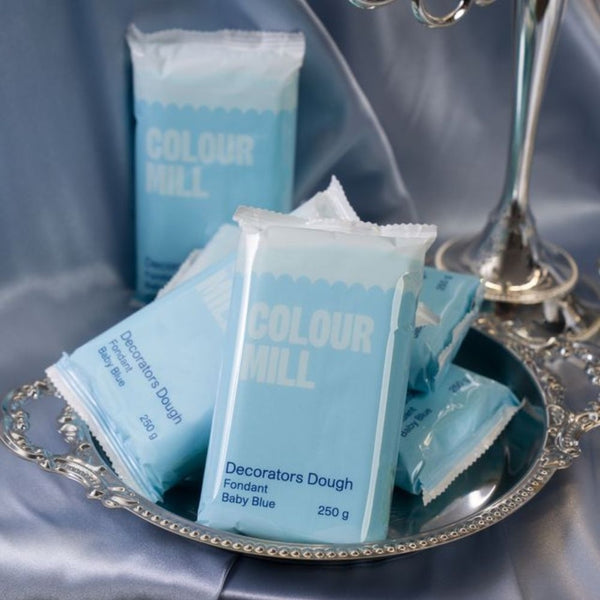 Colour Mill Baby Blue Decorators Dough Fondant