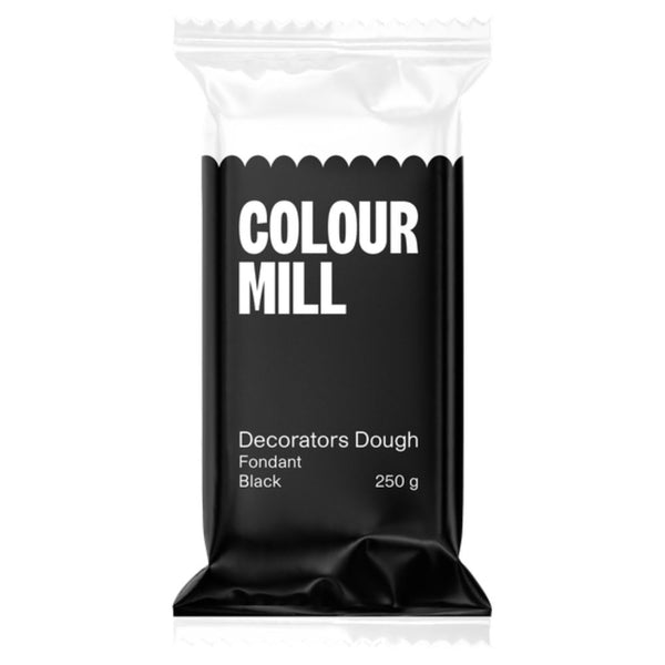 Colour Mill Black Decorators Dough Fondant