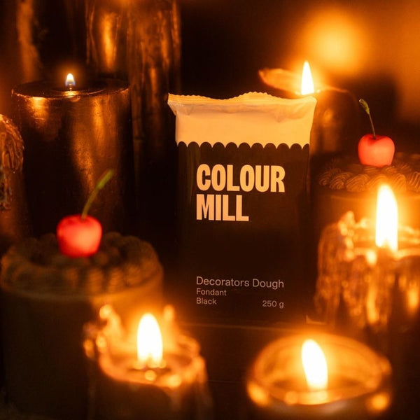 Colour Mill Black Decorators Dough Fondant