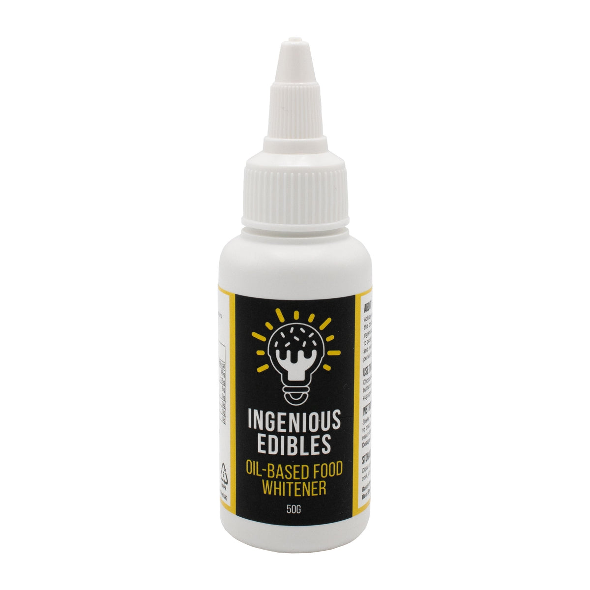 Ingenious Edibles Oil Based Chocolate Whitener 50g