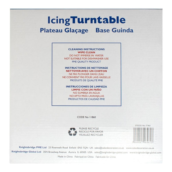 PME Cake Decorating Icing Turntable