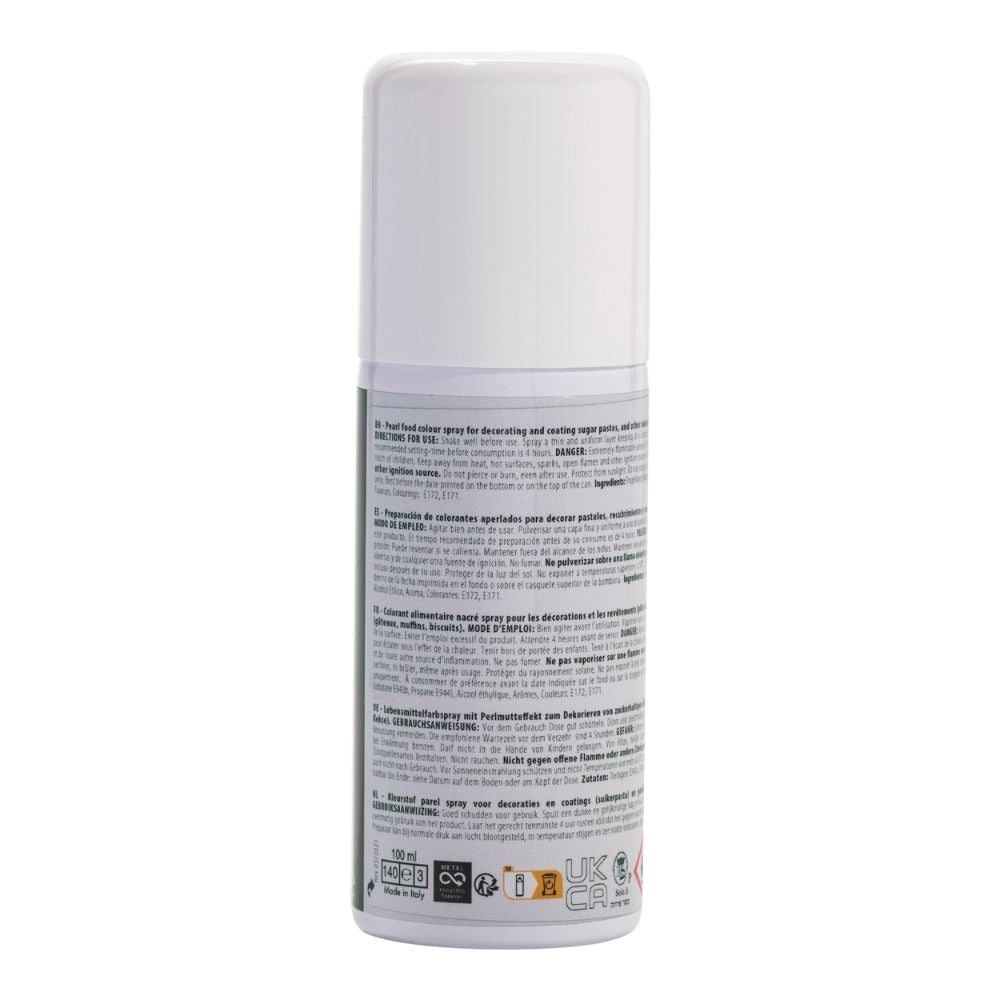 PME Black Edible Lustre Spray Icing Colouring 100ml