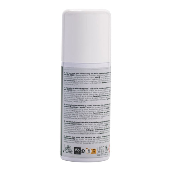 PME Black Edible Lustre Spray Icing Colouring 100ml