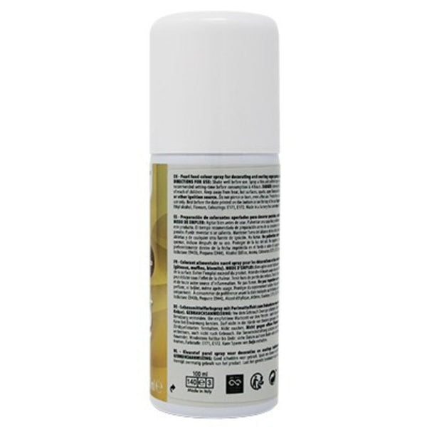 PME Gold Edible Lustre Spray Icing Colouring