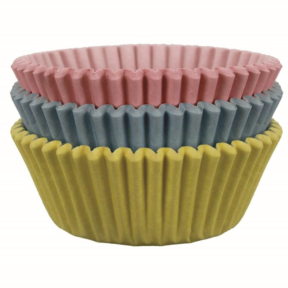 PME Mixed Standard Pastel Coloured Baking Cases x 60 Cups