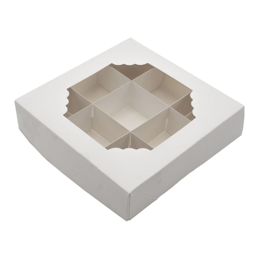 Simply Making White Window Treat Boxes & Inserts - 9 Cavities