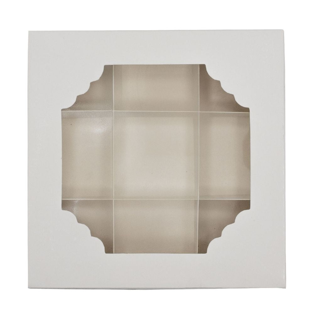 Simply Making White Window Treat Boxes & Inserts - 9 Cavities