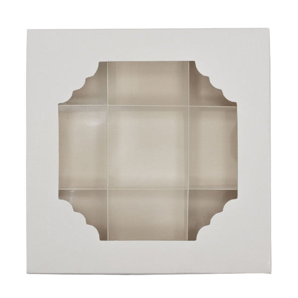Simply Making White Window Treat Boxes & Inserts - 9 Cavities