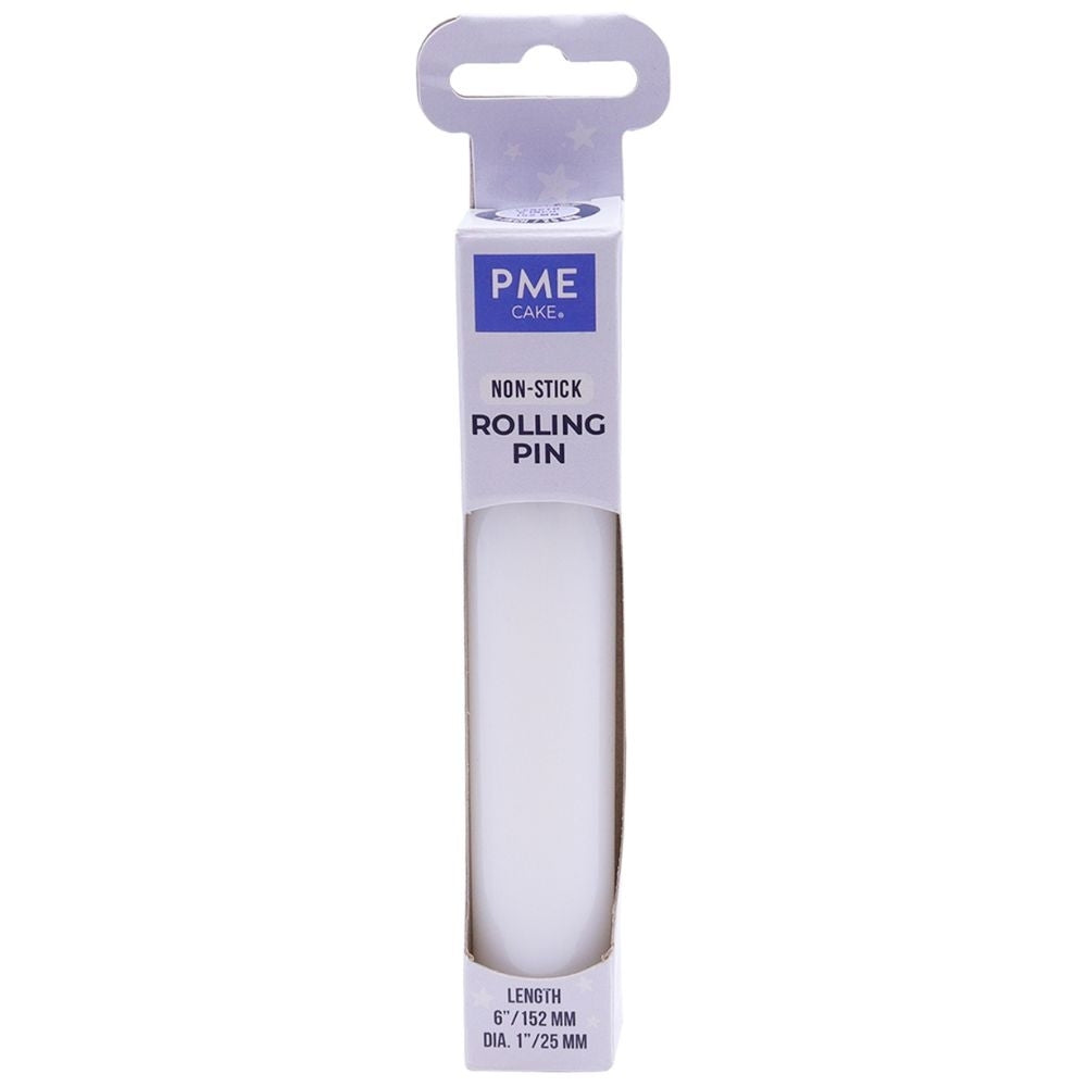 PME 6 Inch Non-Stick Polyethylene Rolling Pin