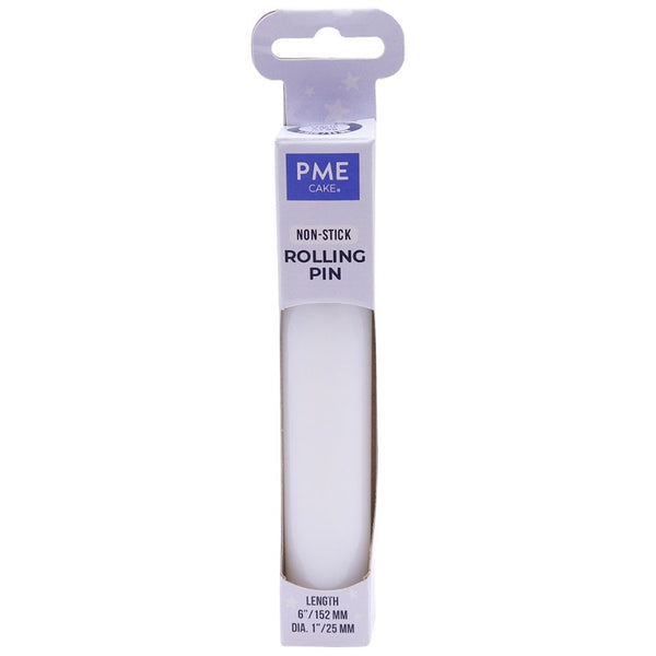 PME 6 Inch Non-Stick Polyethylene Rolling Pin