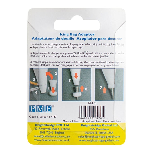 PME Icing Bag Adaptor Coupler
