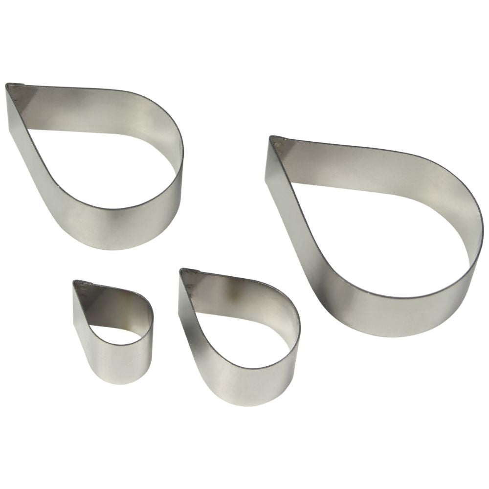 PME Rose Petal Icing Cutter Set Of 4