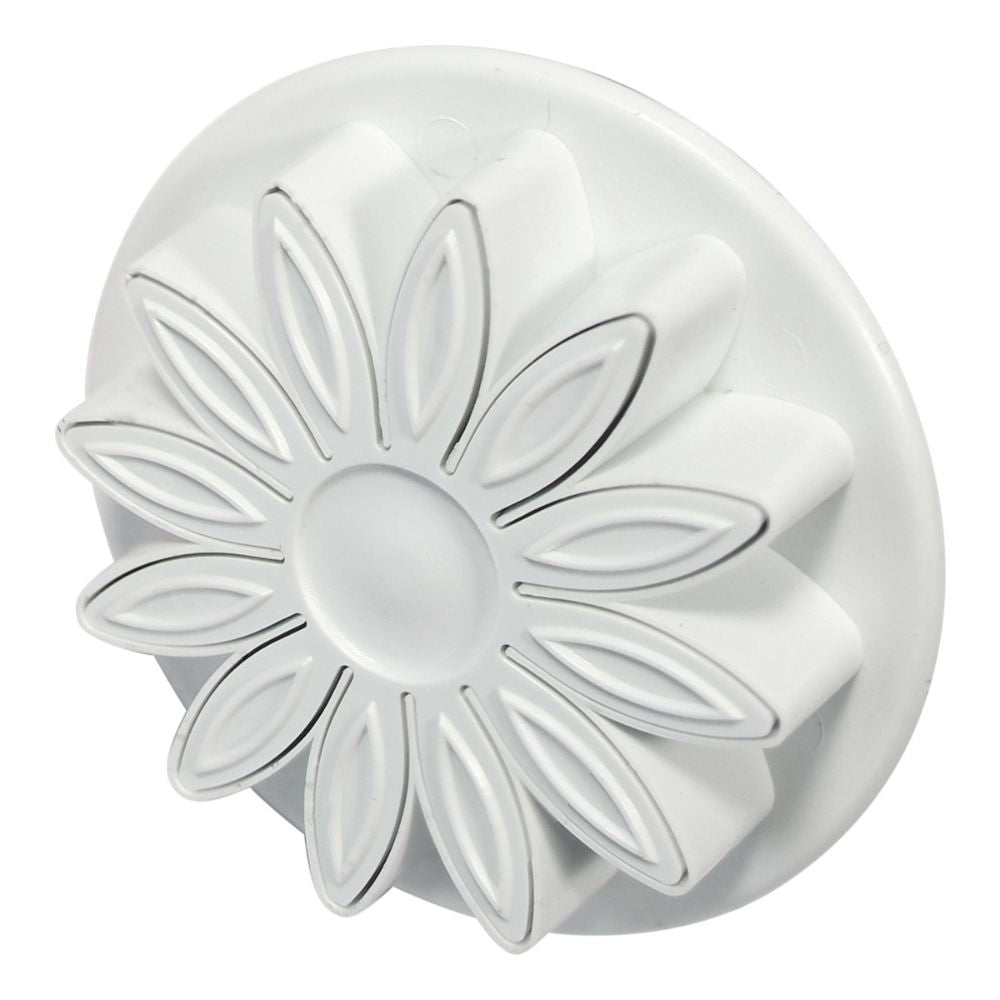PME Sunflower, Daisy & Gerbera Veined Plunger Cutter Set Of 3