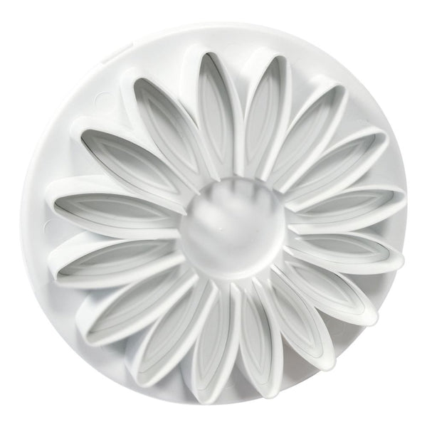 PME Sunflower, Daisy & Gerbera Veined Plunger Cutter Set Of 3