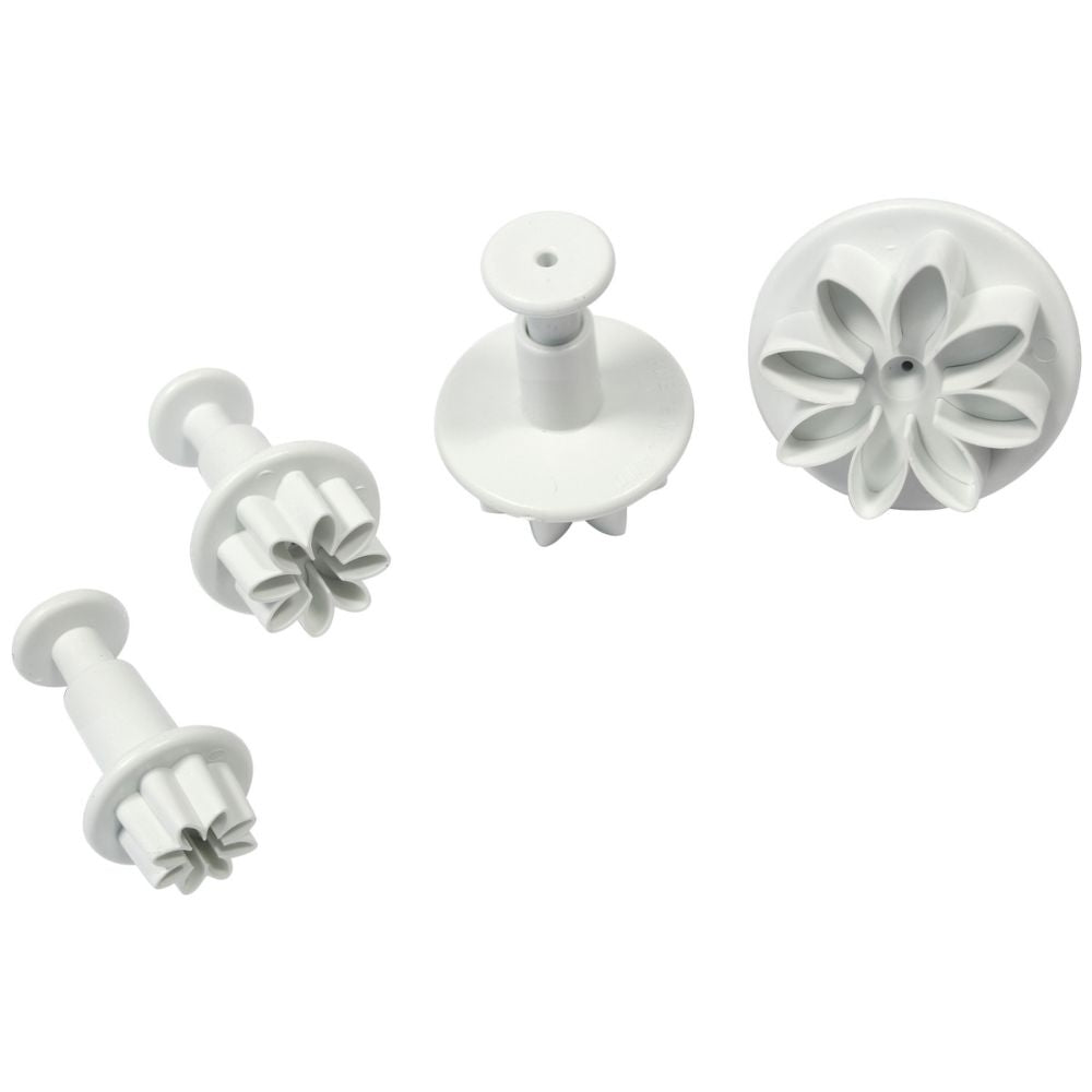 PME Daisy Marguerite Floral Plunger Cutter Set Of 4