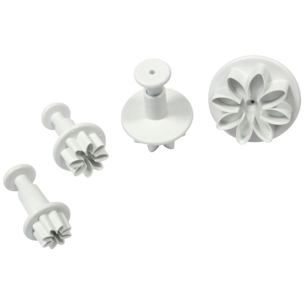 PME Daisy Marguerite Floral Plunger Cutter Set Of 4