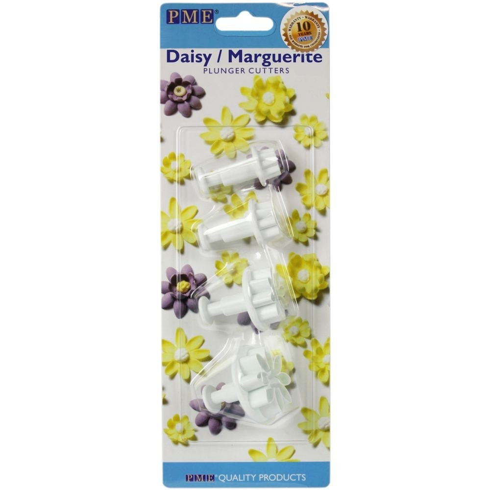 PME Daisy Marguerite Floral Plunger Cutter Set Of 4