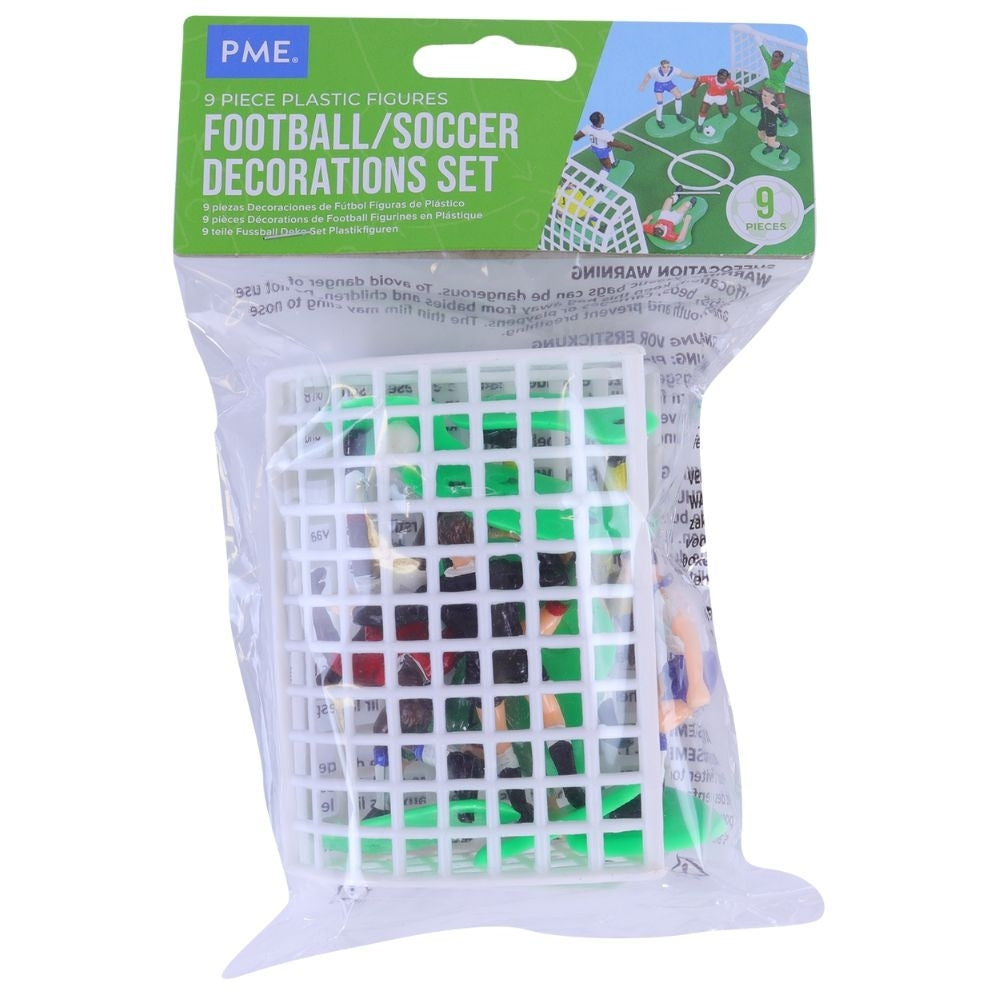 PME Football Cake Decoration Topper Set