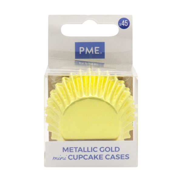 PME Gold Mini Baking Cases x 45