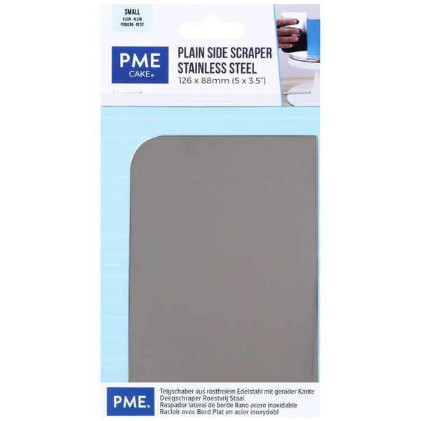 PME Stainless Steel Plain Side Scraper