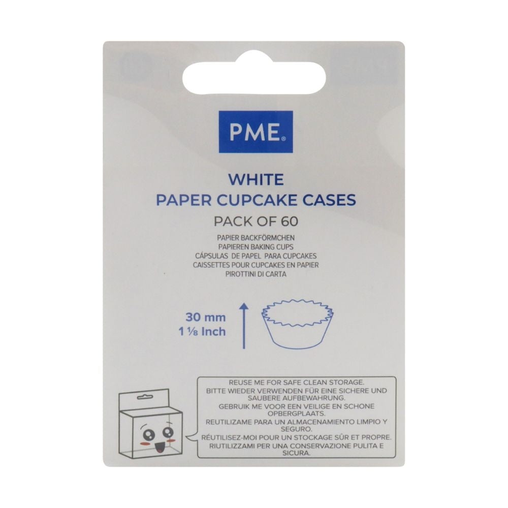 PME Standard White Baking Cases x 60