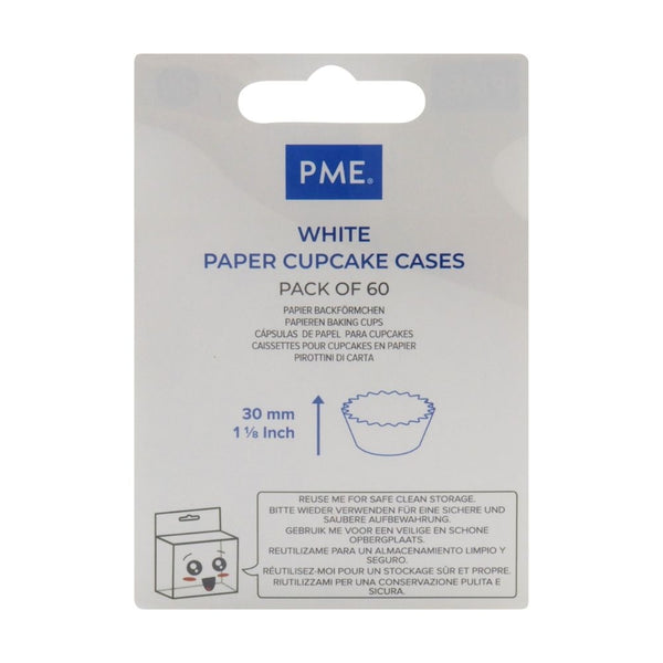 PME Standard White Baking Cases x 60