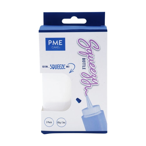 PME Mini Plastic Squeeze Bottles Mini 85g Pack Of 2