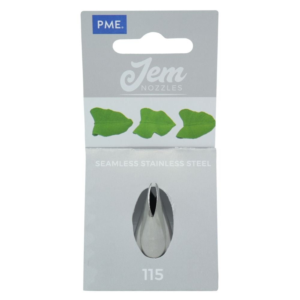 PME No.115 Large Leaf Piping Tip JEM Nozzle