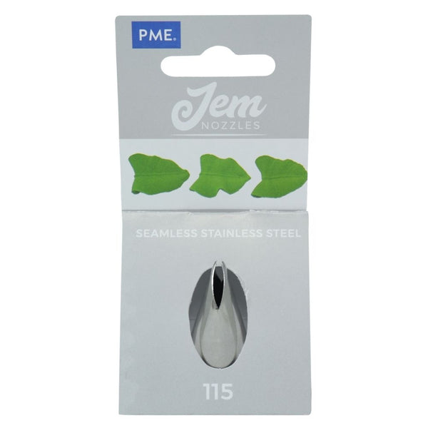 PME No.115 Large Leaf Piping Tip JEM Nozzle