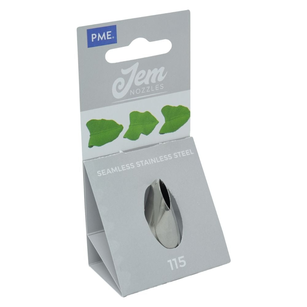 PME No.115 Large Leaf Piping Tip JEM Nozzle