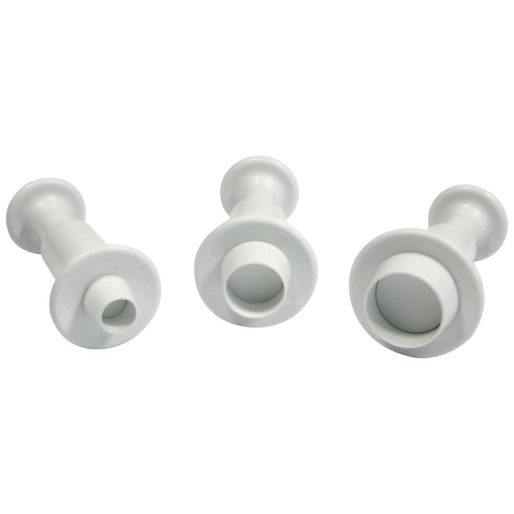 PME Mini Round Plunger Cutters Set Of 3
