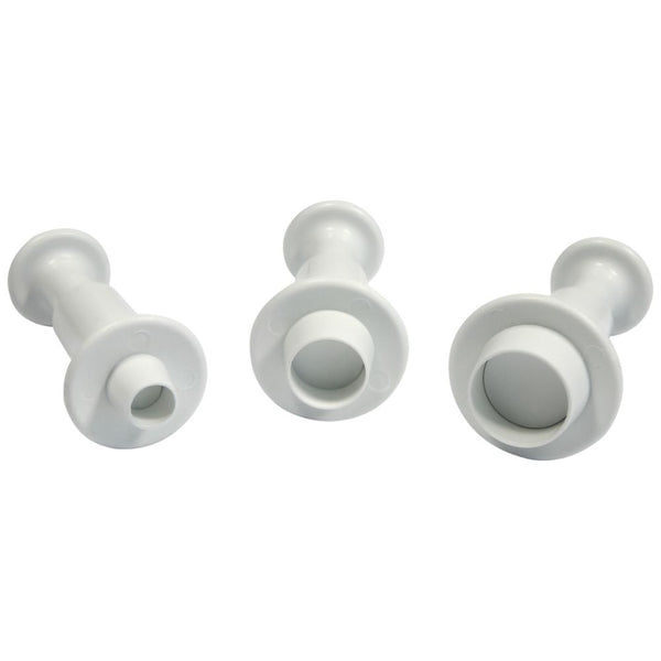 PME Mini Round Plunger Cutters Set Of 3
