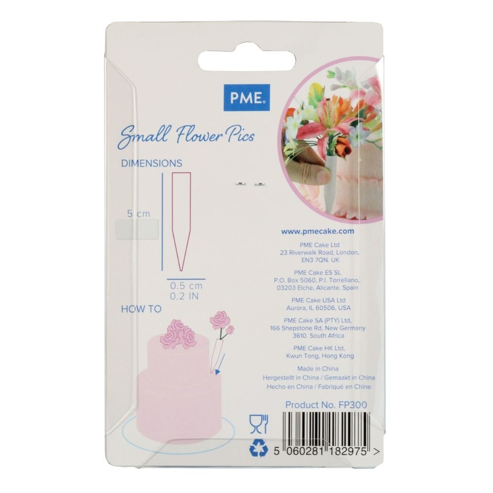 PME Small Flower Pics Pack Of 12