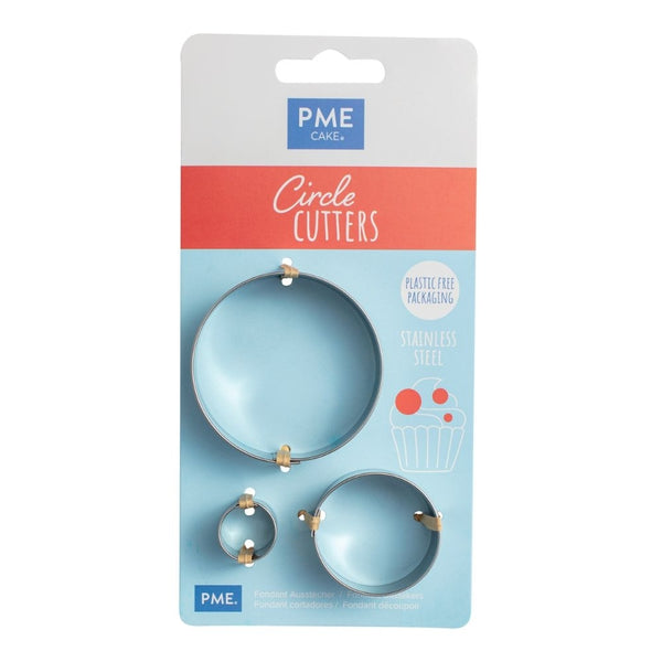 PME Round Cutters Set Of 3