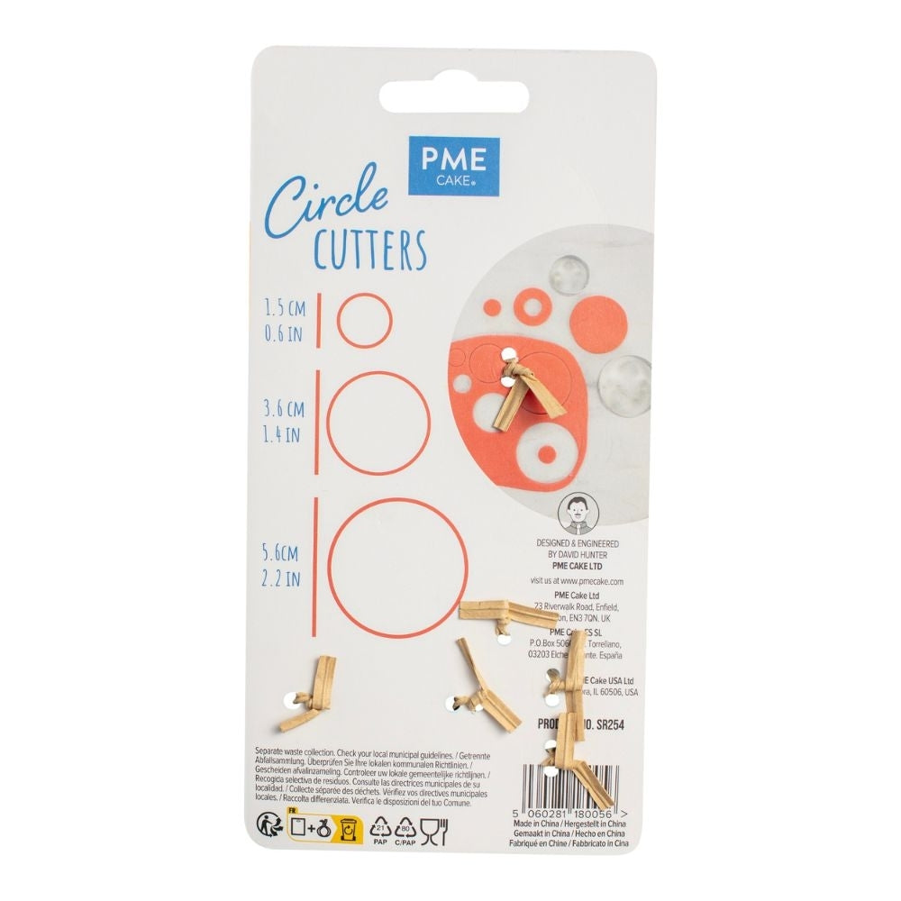 PME Round Cutters Set Of 3