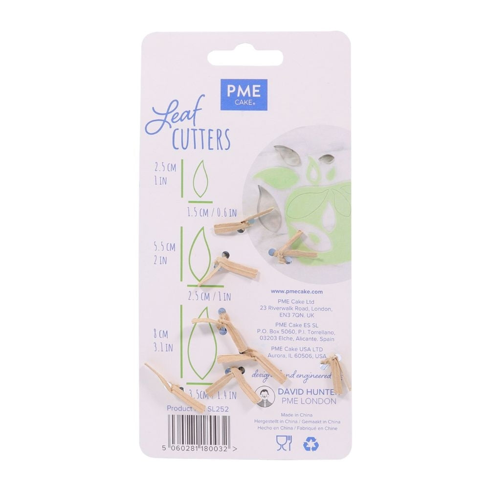 PME Leaf Cutters Set Of 3