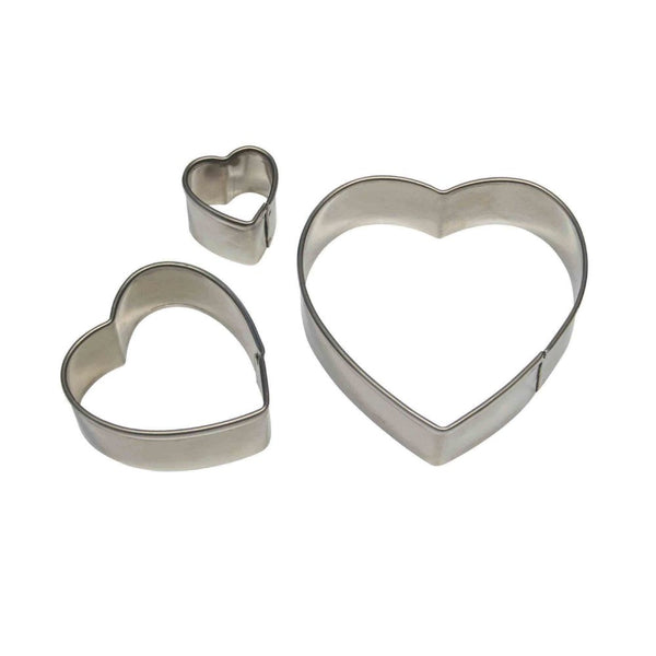 PME Heart Cutter Set Of 3