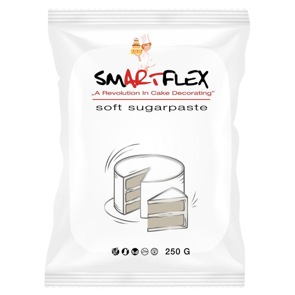 SmartFlex White Vanilla Soft Sugarpaste 250g